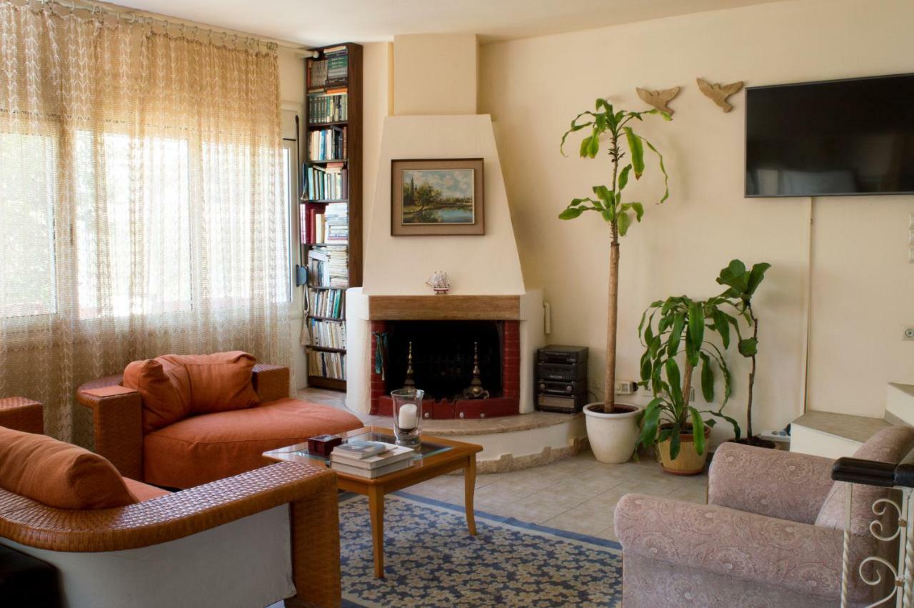 The House Dimitra Nea Fokaia Villa ภายนอก รูปภาพ